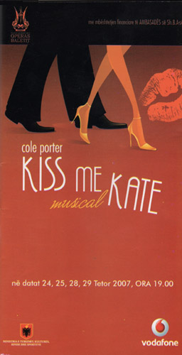 Kiss Me Kate Playbill